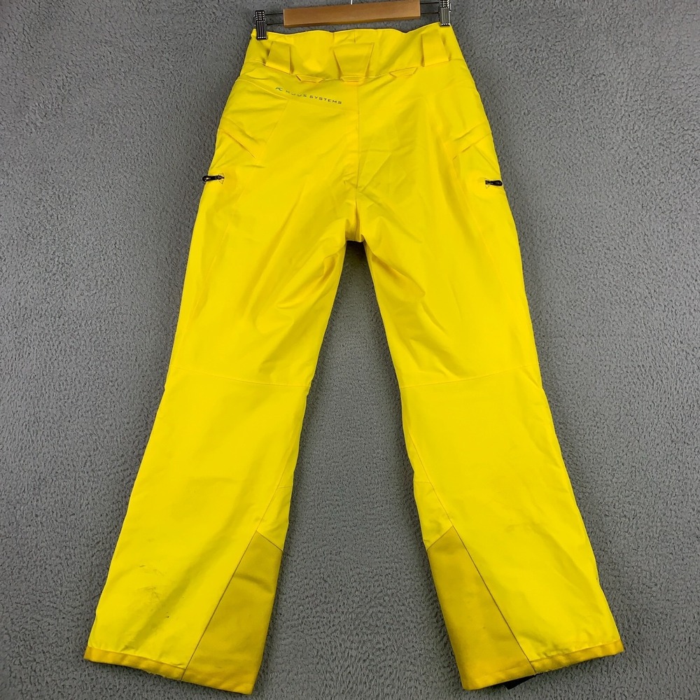 KJUS Revolution Pants Womens Actual 29 Yellow Thinsulate Flex Dermizax EV Snow - Picture 5 of 11